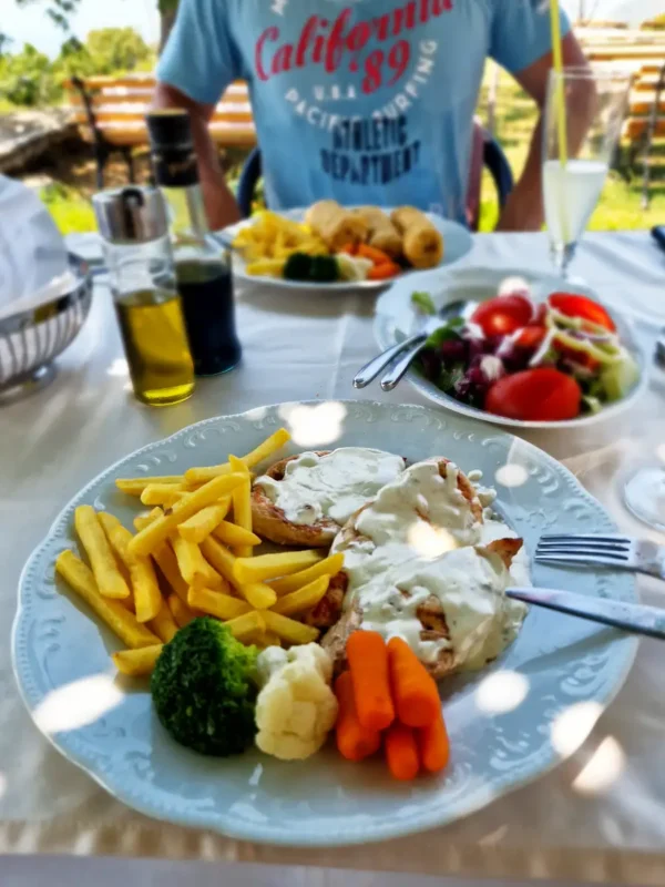 Food at Giardino Restaurant